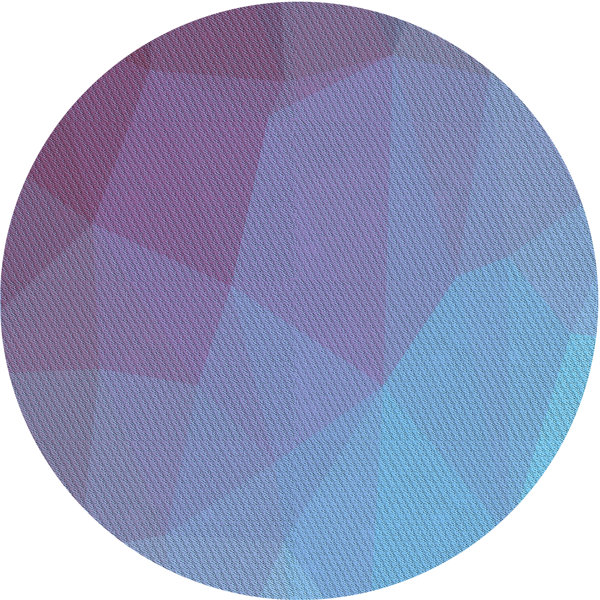 Bless international Machine Woven / Power Loomed Wool Light Blue/Purple